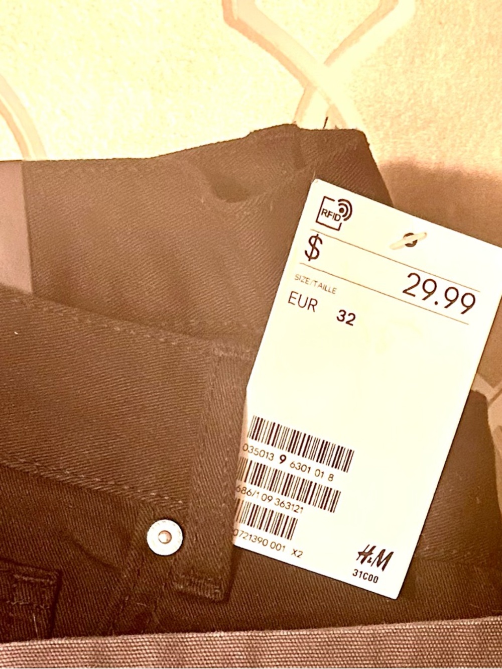 H&M Men’s Dark Brown Chinos